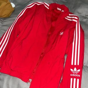 ADIDAS JACKET-Red